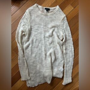 J. Crew Off-White Knit Pullover